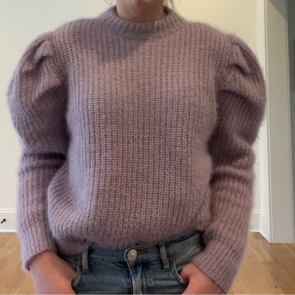 ZARA Puff Sleeve Sweater